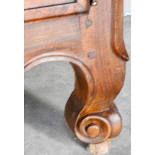 Brown 19th Century French Country Walnut Sideboard For Sale - Image 8 of 11