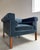 Contemporary Rare Charles McMurray Architect-Designed Geometric Form Lounge Chair in Mohair For Sale - Image 3 of 12