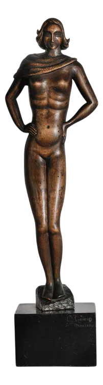 Female Nude with Draped Shawl from L. Garcia, Monceau