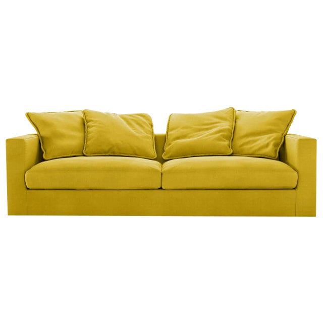 Rafael Sustainable Three-Seater Sofa by Davide Barzaghi For Sale