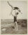 Reproduction Vintage Beach Photo With Acrobatic Couple For Sale