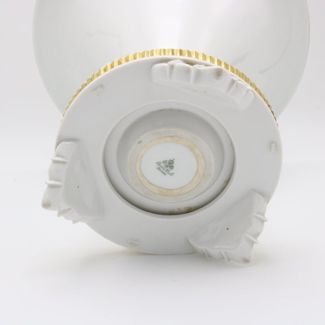 1930s Rosenthal Footed Porcelain Vase For Sale - Image 16 of 18