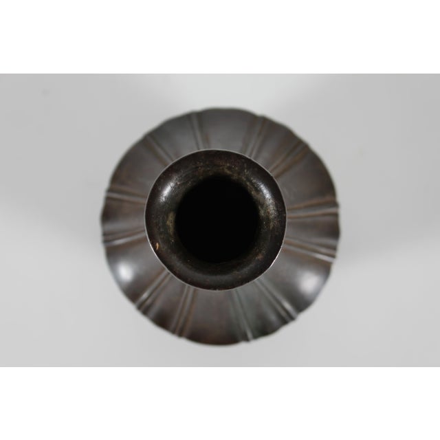 Vintage Art Deco Decorative Vase by Just Andersen, 1930s For Sale - Image 4 of 7