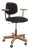 Vintage Adjustable Swivel Desk Chair Stool by Hon C. 1970's For Sale