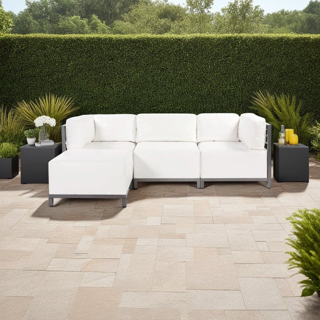 Contemporary Axis Ottoman Base & Titanium Frame For Sale - Image 3 of 4