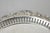 Mid 20th Century Vintage Baroque by Wallace Silver Plated Round Footed Serving Platter Bar Tray For Sale - Image 5 of 12