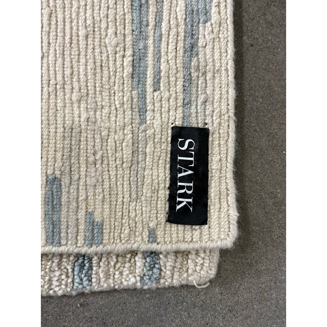 13ft 8in × 13ft 5in Ashley Stark Home Jade Area Rug, Tundra For Sale - Image 11 of 12