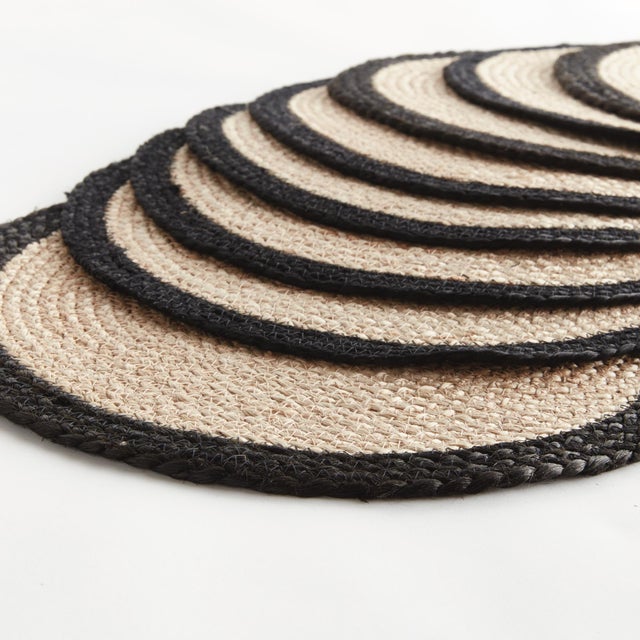 This set of eight placemats adds a natural element to your tablescape. Ideal for special evenings as well as everyday use....