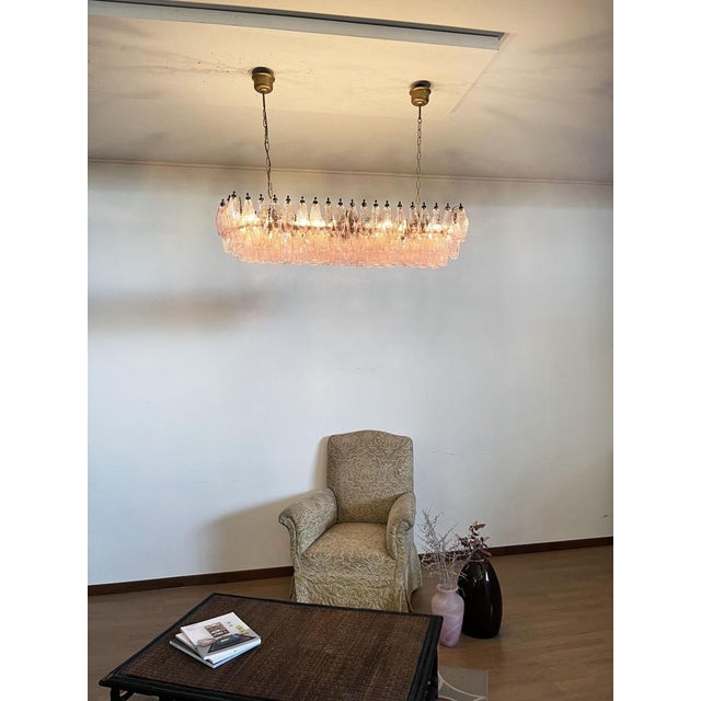 Murano Poliedri Chandelier by Carlo Scarpa, 1990 For Sale - Image 17 of 18
