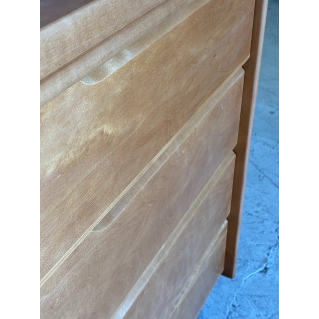 Newly Refinished Mid Century Modern Low Dresser by Edmund Spence For Sale - Image 10 of 12