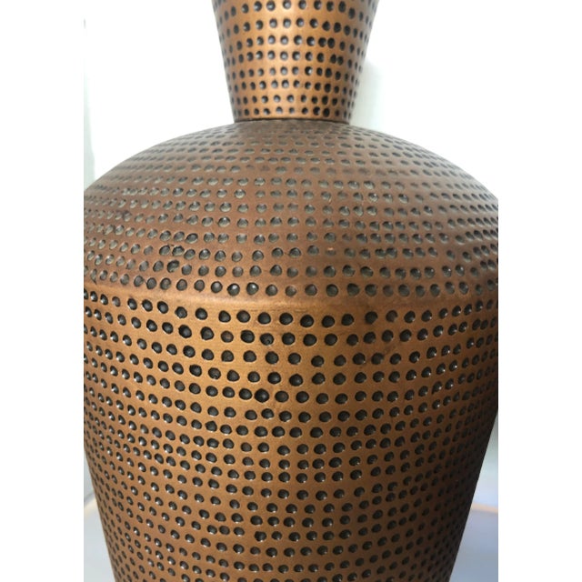 Copper 1970's Copper Finish Table Lamps/2 For Sale - Image 8 of 10