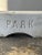 Early 20th Century Antique Marble Block Engraved "Park," Circa Early 20th Century For Sale - Image 5 of 11