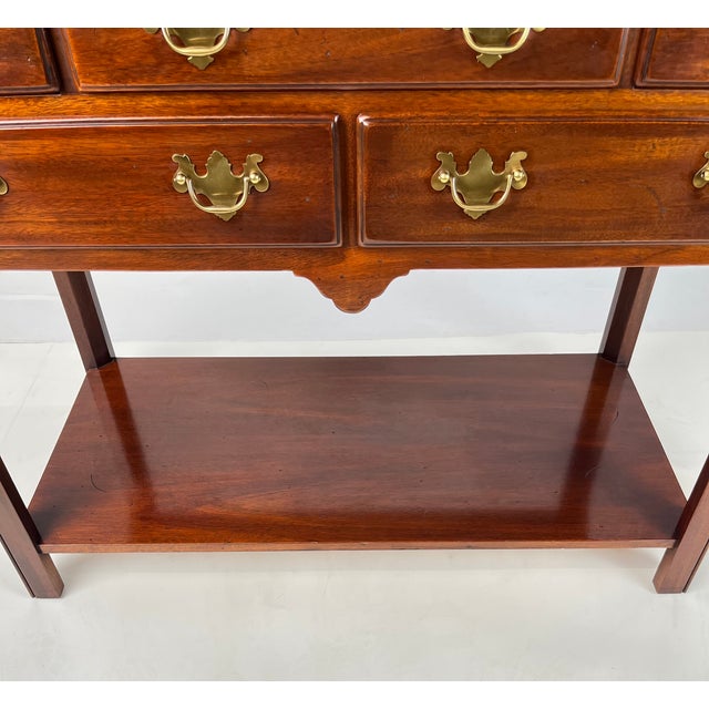 Vintage Hickory Chair Colonial Chippendale Style Mahogany Server For Sale - Image 12 of 18
