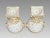 Antique Royal Worcester Neoclassical Matched White and Gilt (Gold) Porcelain Covered Urns W/ Landscaped Panels by Harry Davis, a Pair, England 1912. For Sale - Image 11 of 12