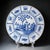 18th Century Blue and White Faience Charger in the style of Delft Kraak, Netherlands For Sale - Image 13 of 13