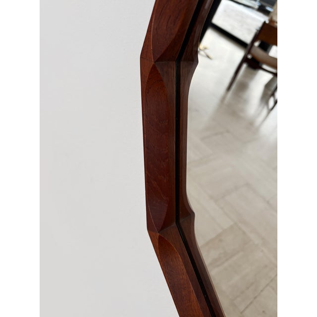 Italian Mirror by Dino Cavalli for Tredici, Italy, 1960s For Sale - Image 6 of 11