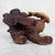 Japanese Kibori Kuma Carved Wooden Bear, 1950 For Sale - Image 10 of 11