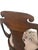 Antique Federal Style Carved Wood Side Chair With Floral Needlepoint Seat For Sale - Image 13 of 18