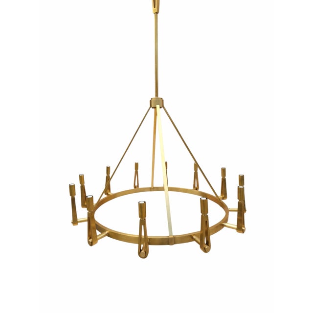 Alpha Chandelier by Thomas O'Brien for Visual Comfort & Co. For Sale - Image 9 of 10