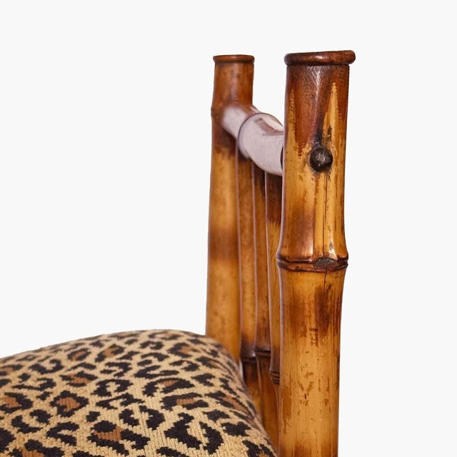 Chinoiserie Bamboo Bench For Sale - Image 4 of 13