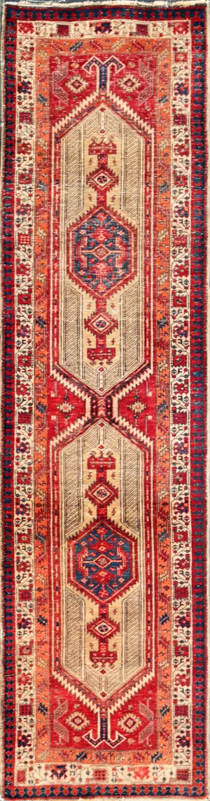 Vintage Serab Camel/Beige Rectangular, 3' 1" X 11' 9"