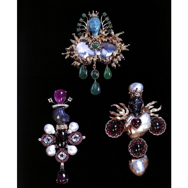 "Tony Duquette Jewelry" Luxury Edition 2011 Wilkinson, Hutton (Signed) For Sale - Image 10 of 12
