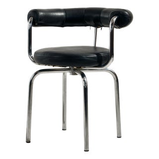 Bauhaus Tubular Swivel Armchair, 1980s For Sale