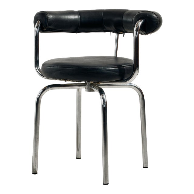 Bauhaus Tubular Swivel Armchair, 1980s For Sale
