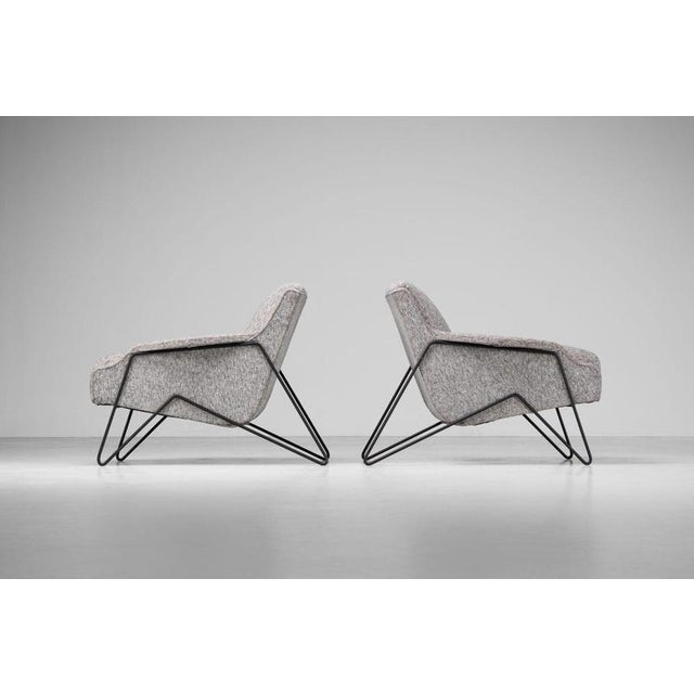 Low Lounge Chairs by Ernesto Hauner for Forma Moveis, Brazil, 1950s, Set of 2 For Sale - Image 9 of 18