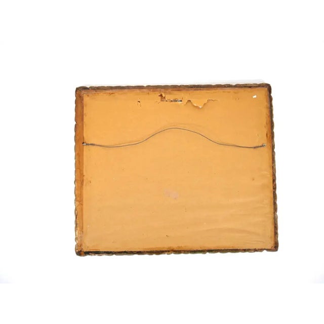 19th Century Wood Frame Oil / Canvas Wall Painting For Sale - Image 11 of 13