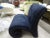 Navy Blue Postmodern Sculptural Scroll Lounge Chair For Sale - Image 8 of 12