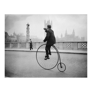 'Penny Farthing Bugle' Unframed Archival Pigment Print