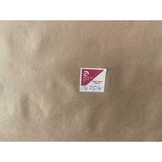 Large Decorative Crafts French Louis XV Style Carved Wall Mirror For Sale In Naples, FL - Image 6 of 9