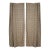 Handcrafted Colored Linen Curtains Rustic Boho Drapes for Living Room & Bedroom Windows Thorny Stems Size- 54"x57" For Sale