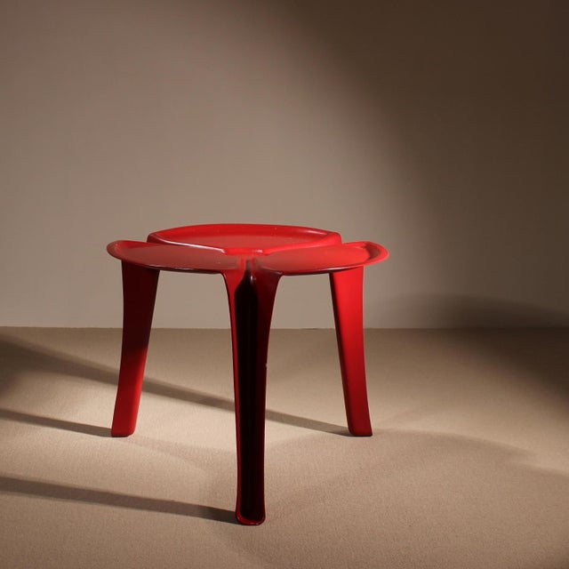 This ‚floris‘ table, designed by günter beltzig in 1967, is a significant collector’s piece of german post-war design....