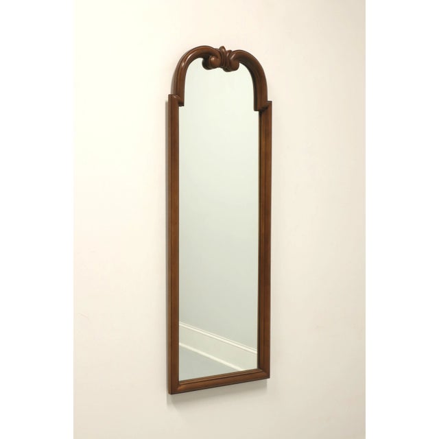 Brown Tomlinson 1960's Carved Walnut Scroll Regency Style Wall Mirror - A For Sale - Image 8 of 8