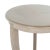 The Pedestal Side Table in vintage grey finished pine is the perfect accent for any room in need of a feminine touch. With...