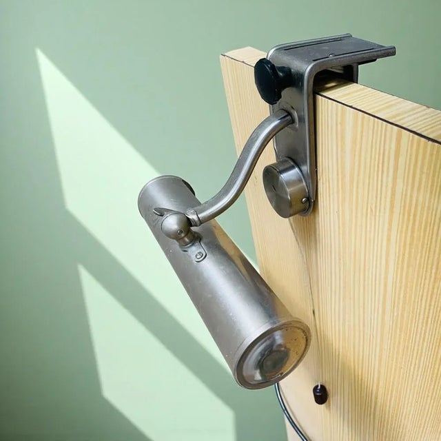 Industrial Aluminium Shelf or Picture Light with Clamp, 1960s For Sale - Image 14 of 14