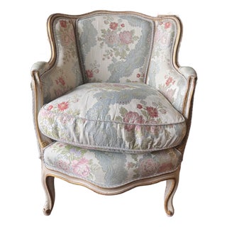 1960s Louis XV Bergere Chair For Sale
