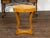 Biedermeier 19th Century Walnut Accent Table with Oval Top and Quarter Veneer For Sale In Atlanta - Image 6 of 12