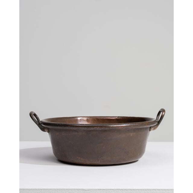 19th Century 19th Century Belgium Chocolate Copper Serving Piece For Sale - Image 5 of 15