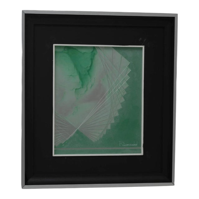 20th Century Belgian Painting By Rene Berdal For Sale