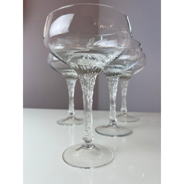 Split Wine Glasses by Pavel Hlava for Rosenthal Studio Line, Set of 4 For Sale - Image 8 of 8