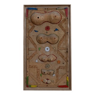 Folk Art Cork Artwork For Sale