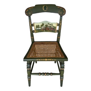(B) - Hitchcock Limited Edition Thomas Jefferson's Monticello Chair For Sale