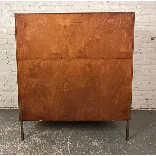 Mid 20th Century Double Roll-Top Dresser Attributed Edmund Spence For Sale - Image 9 of 17