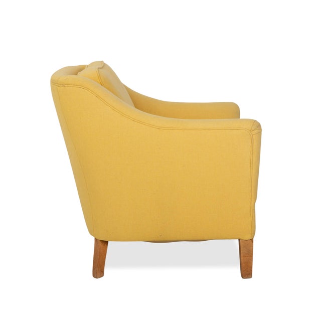Fabric Armchair in Yellow from Bielefelder Werkstätten For Sale - Image 15 of 18