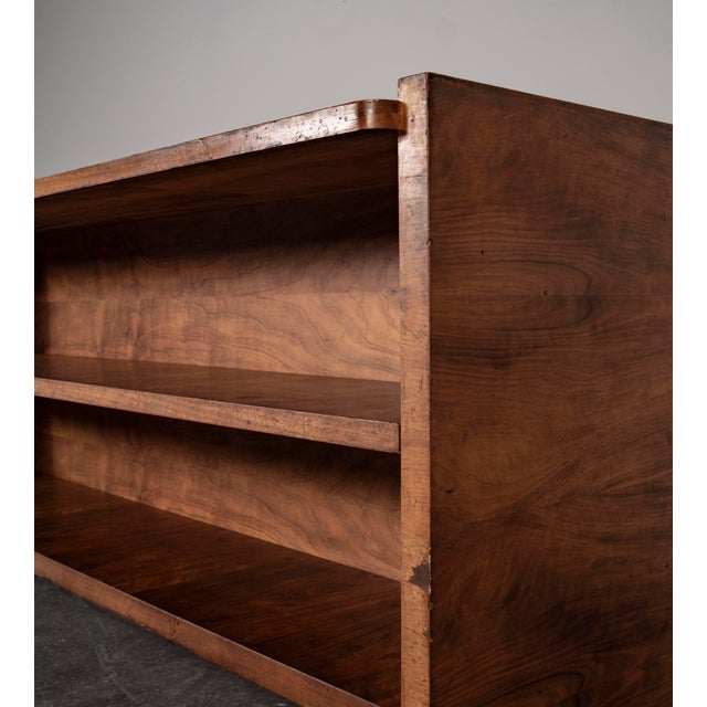 Art Deco Desk in Walnut by Bruno Paul for Veb Deutsche Werkstätten Hellerau, 1930s For Sale - Image 17 of 18