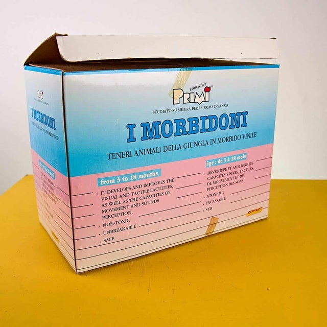 Vintage Plastic Rhinoceros Doll attributed to I Morbideni Pietreratti For Sale - Image 5 of 7