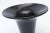 Archimede Seguso Vintage Murano Black Amethyst and Gold Foil Trumpet Glass Vase by Seguso, 1980's For Sale - Image 4 of 10